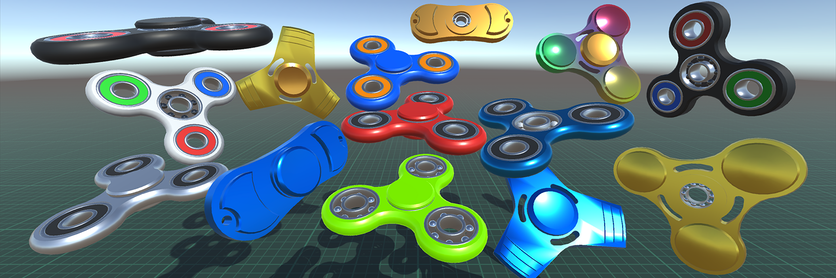 3D Spinner  DemonStudios